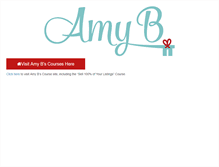 Tablet Screenshot of amyb.com